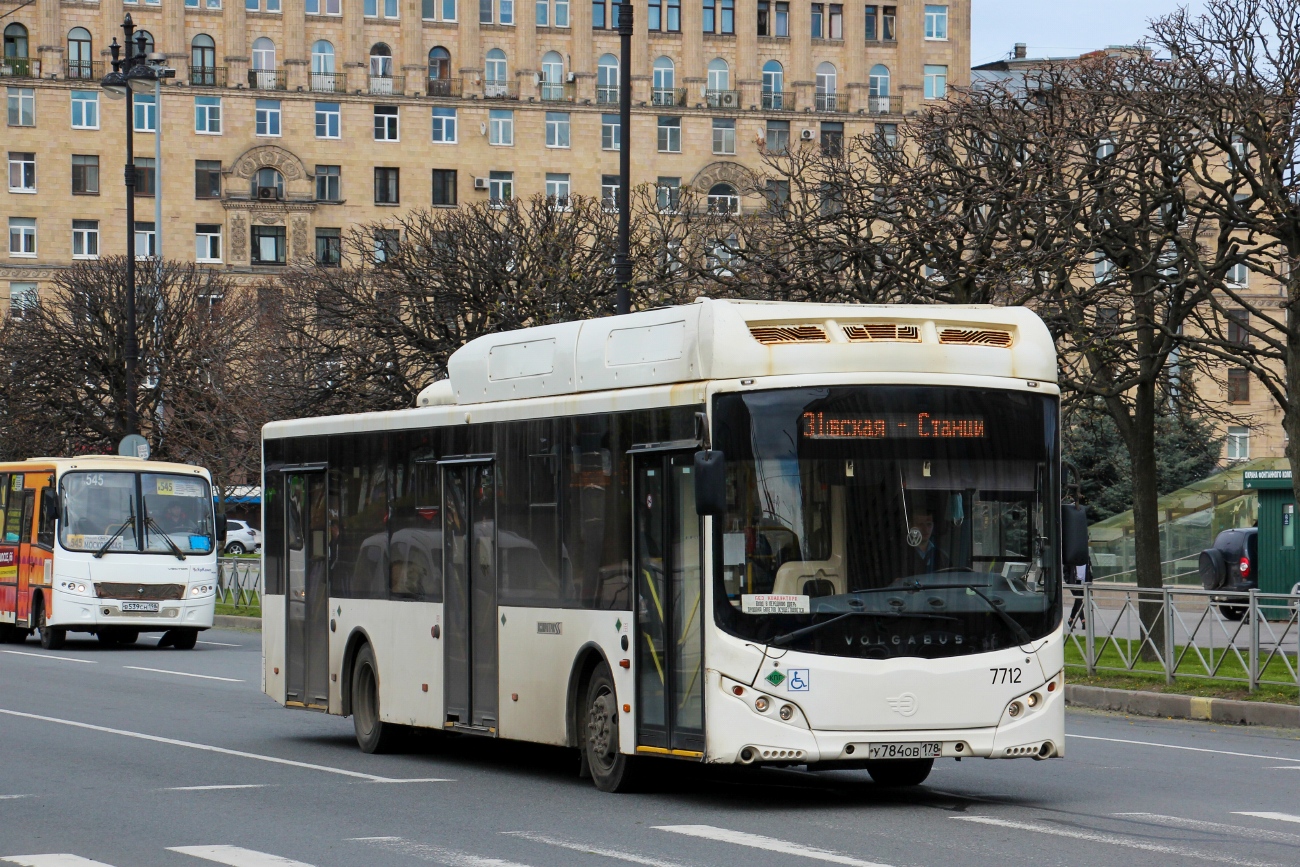 Санкт-Петербург, Volgabus-5270.G2 (CNG) № 7712