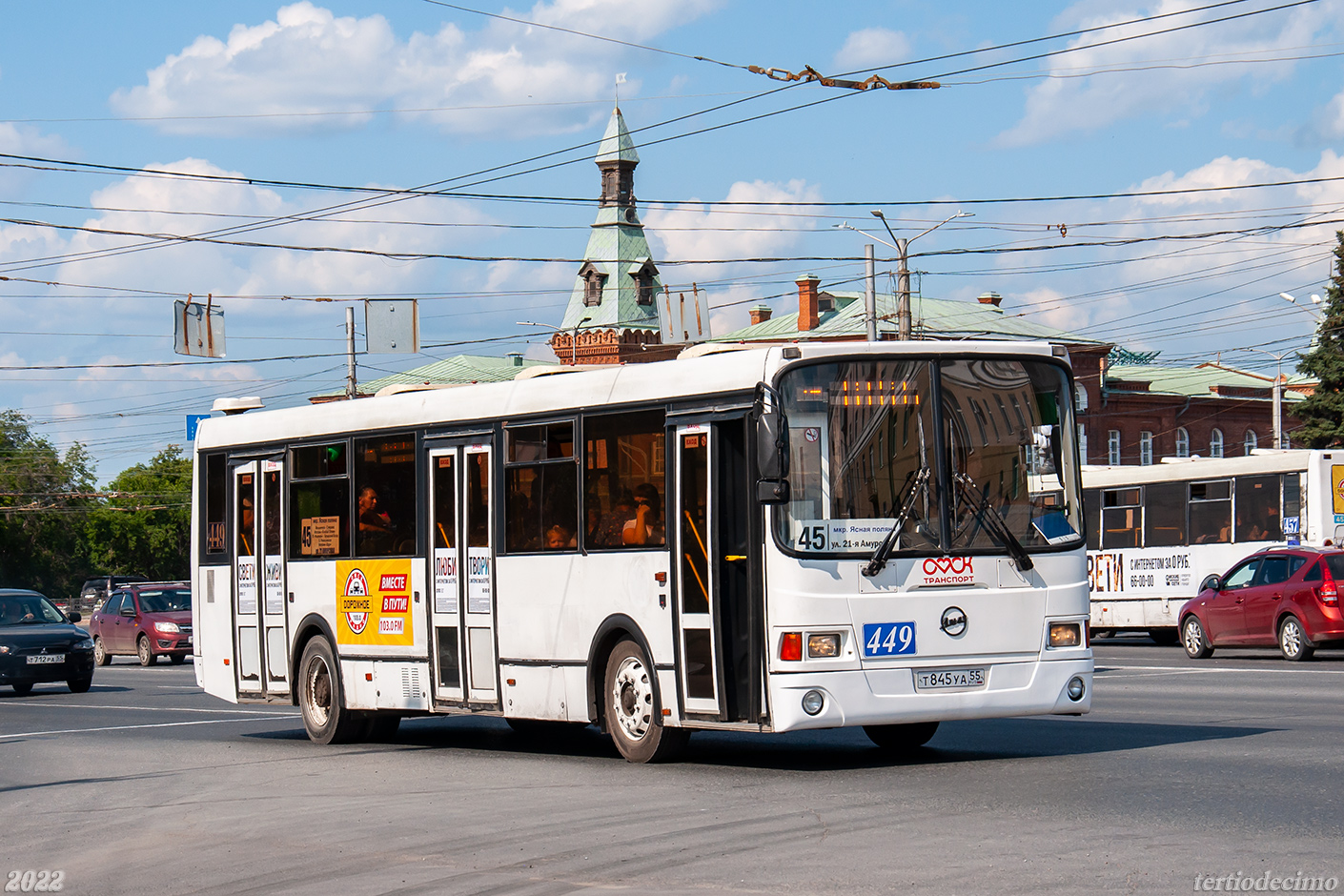 Omszki terület, LiAZ-5256.53 sz.: 449