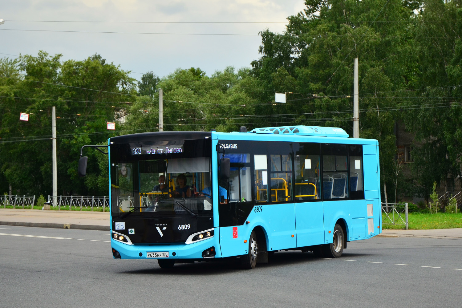 Санкт-Петербург, Volgabus-4298.G4 (LNG) № 6809