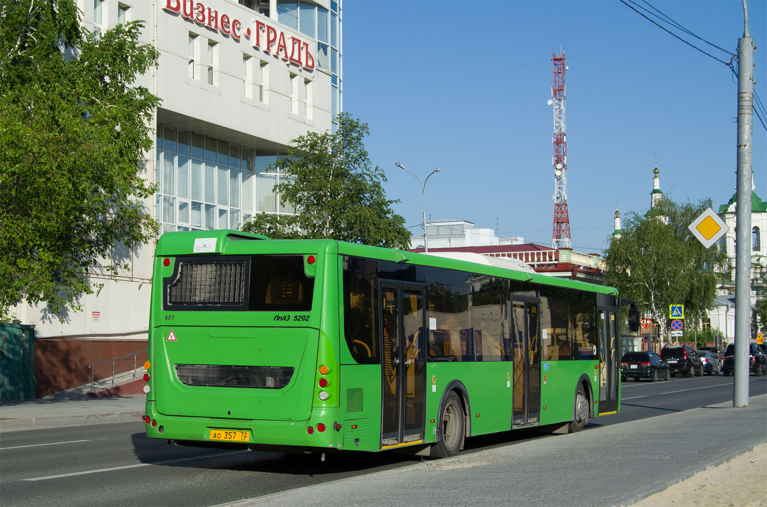 Тюменская область, ЛиАЗ-5292.65 № 607