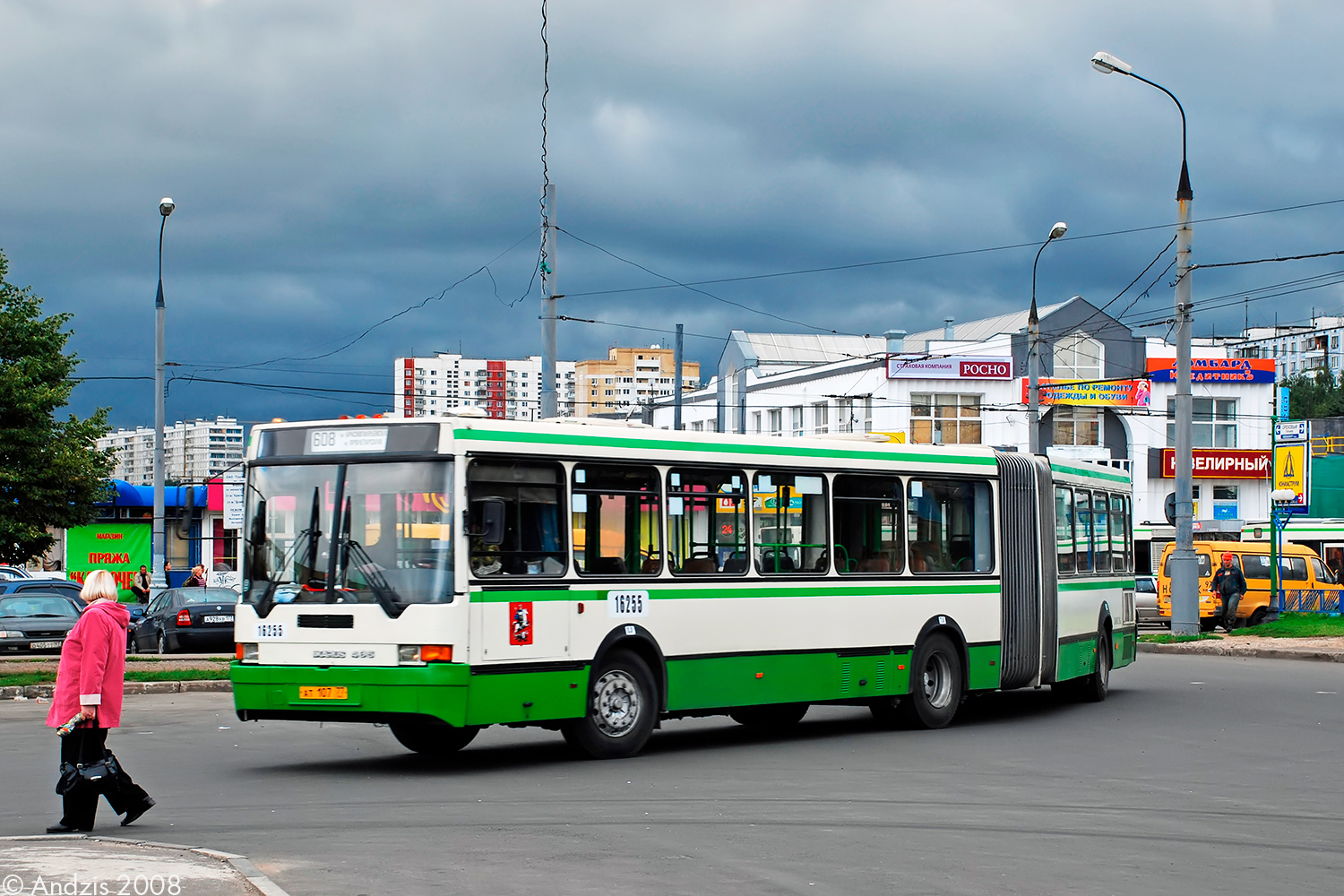 Москва, Ikarus 435.17 № 16255