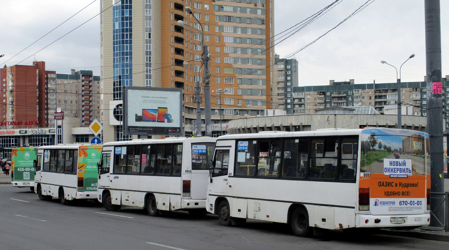 Sankt Petersburg, PAZ-320402-05 Nr. 9091
