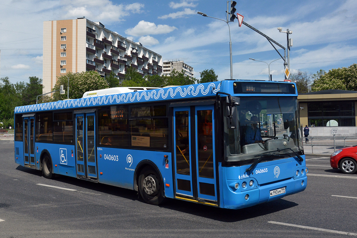 Москва, ЛиАЗ-5292.22 (2-2-2) № 040603