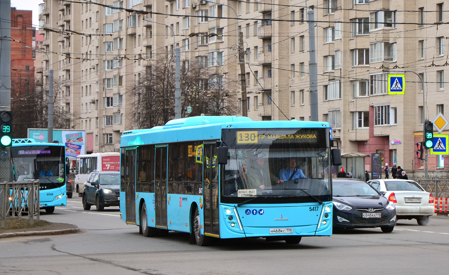 Sankt Petersburg, MAZ-203.047 Nr. 5417