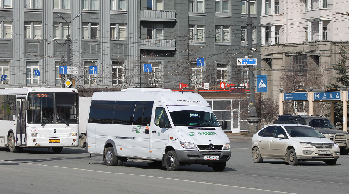 Челябинская область, Луидор-223237 (MB Sprinter Classic) № Х 407 ТХ 174