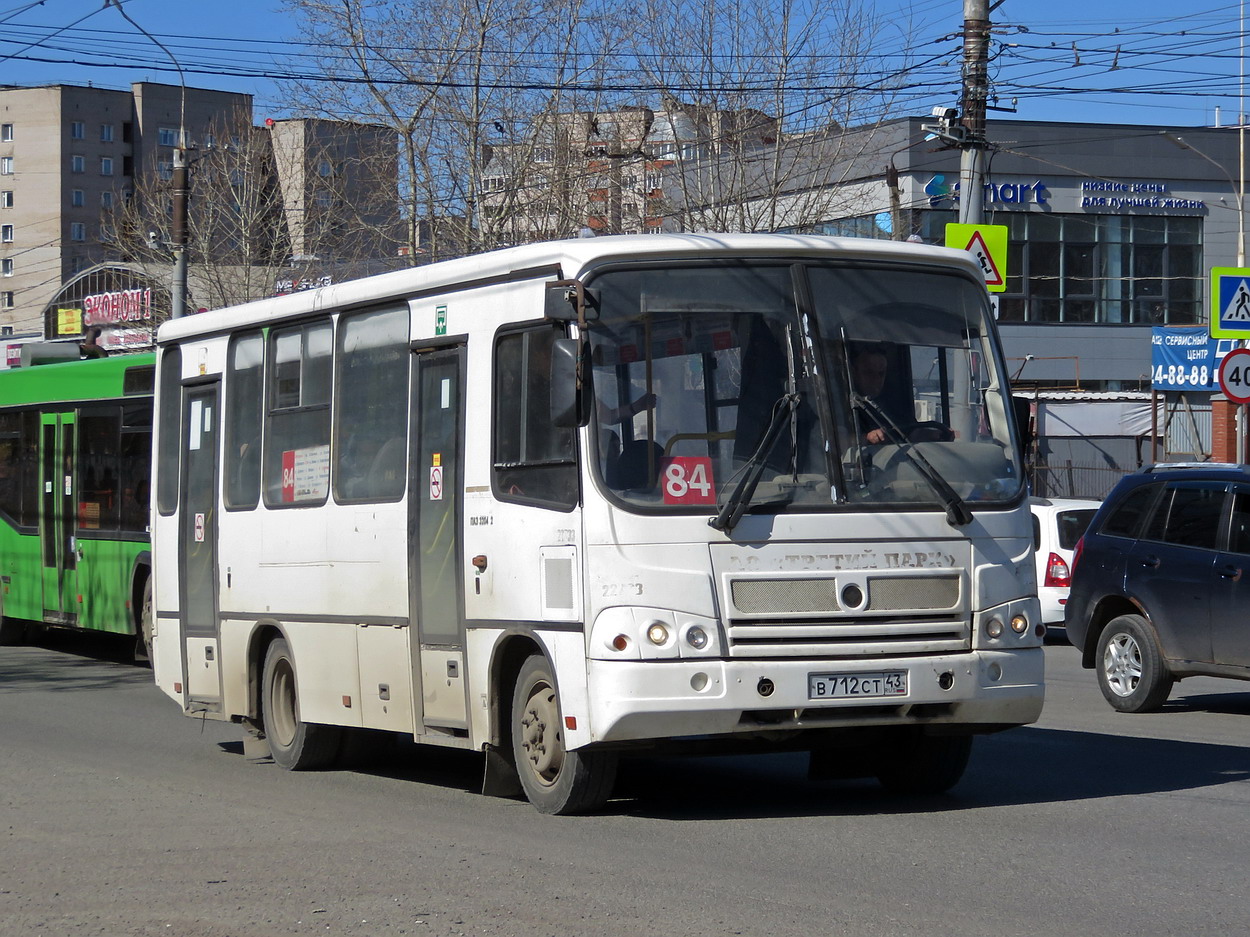 Кировская область, ПАЗ-320402-05 № В 712 СТ 43