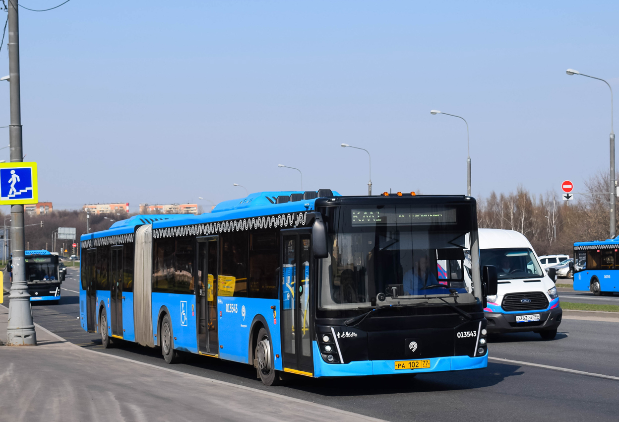 Moskau, LiAZ-6213.65 Nr. 013543