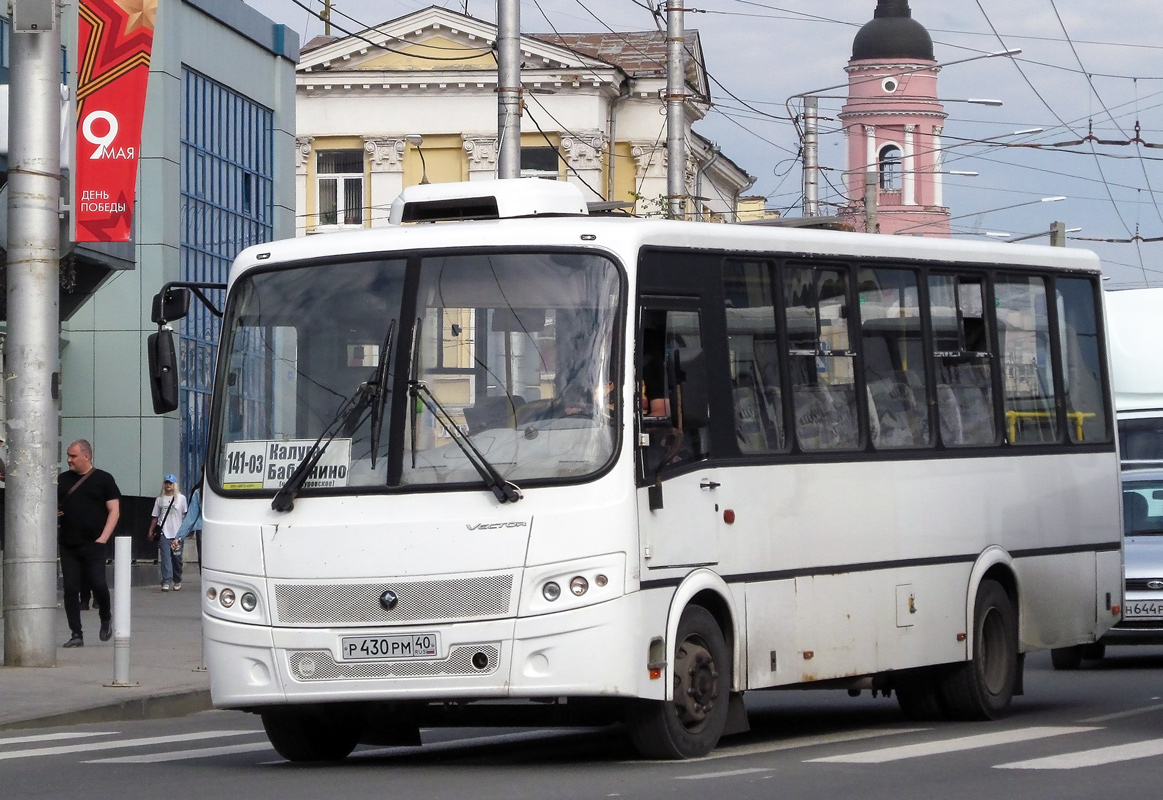 Kalugai terület, VMK AI304414 (PAZ-320414) sz.: Р 430 РМ 40