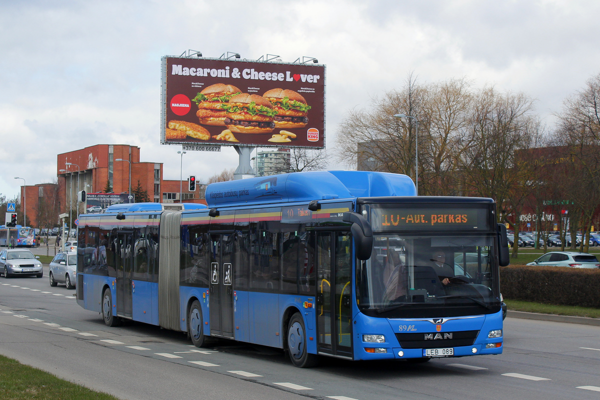 Литва, MAN A23 Lion's City G NG313 CNG № 89