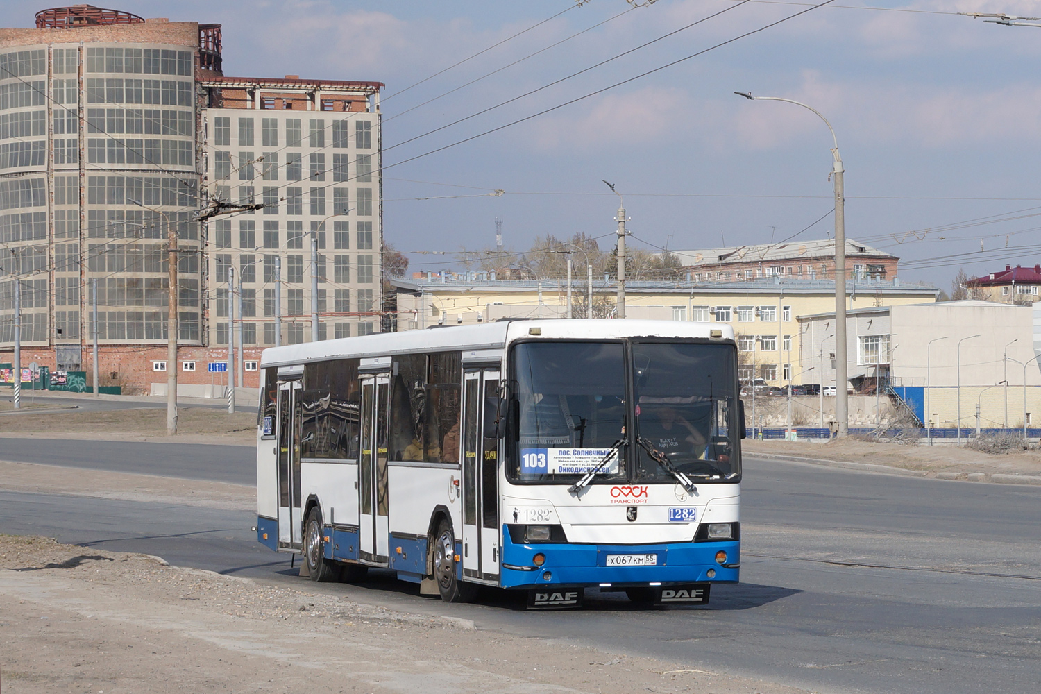 Omsk region, NefAZ-5299-20-15 # 1282