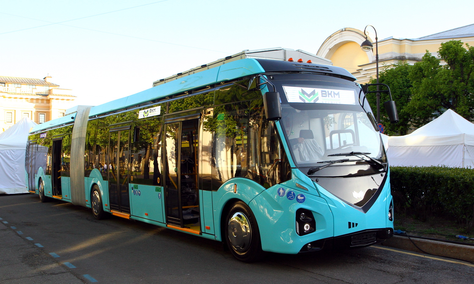 Минск, E433 Vitovt Max Electro II № [Е43300-052]; Санкт-Петербург — IV Международный транспортный фестиваль "SPbTransportFest-2023"