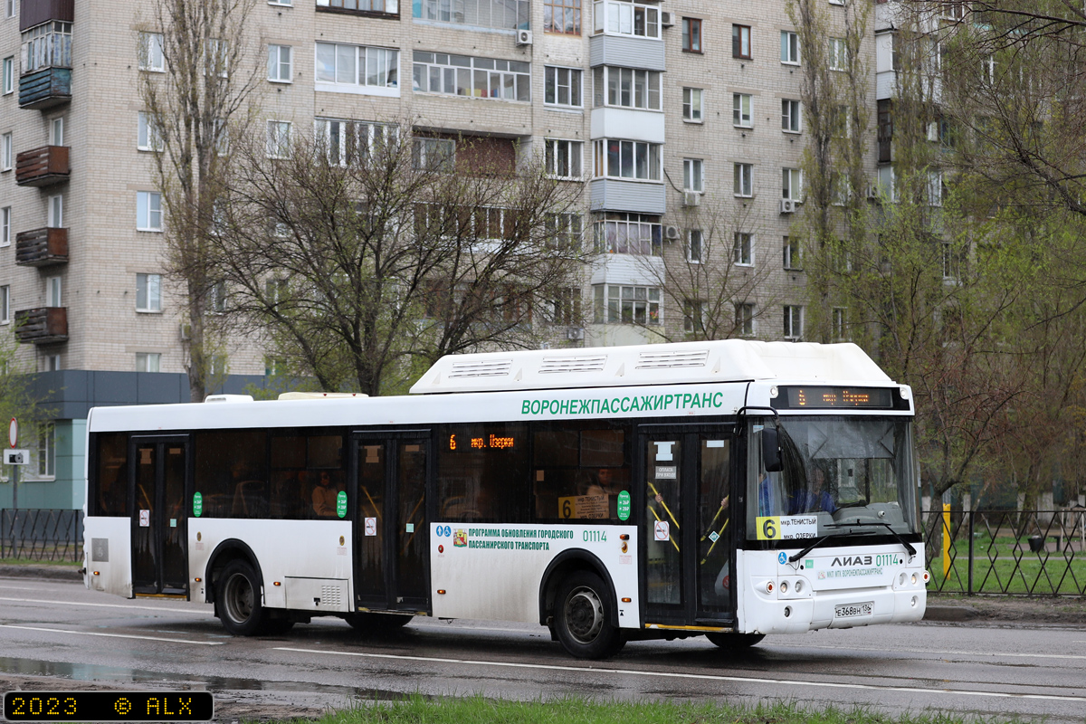 Voronyezsi terület, LiAZ-5292.67 (CNG) sz.: 01114