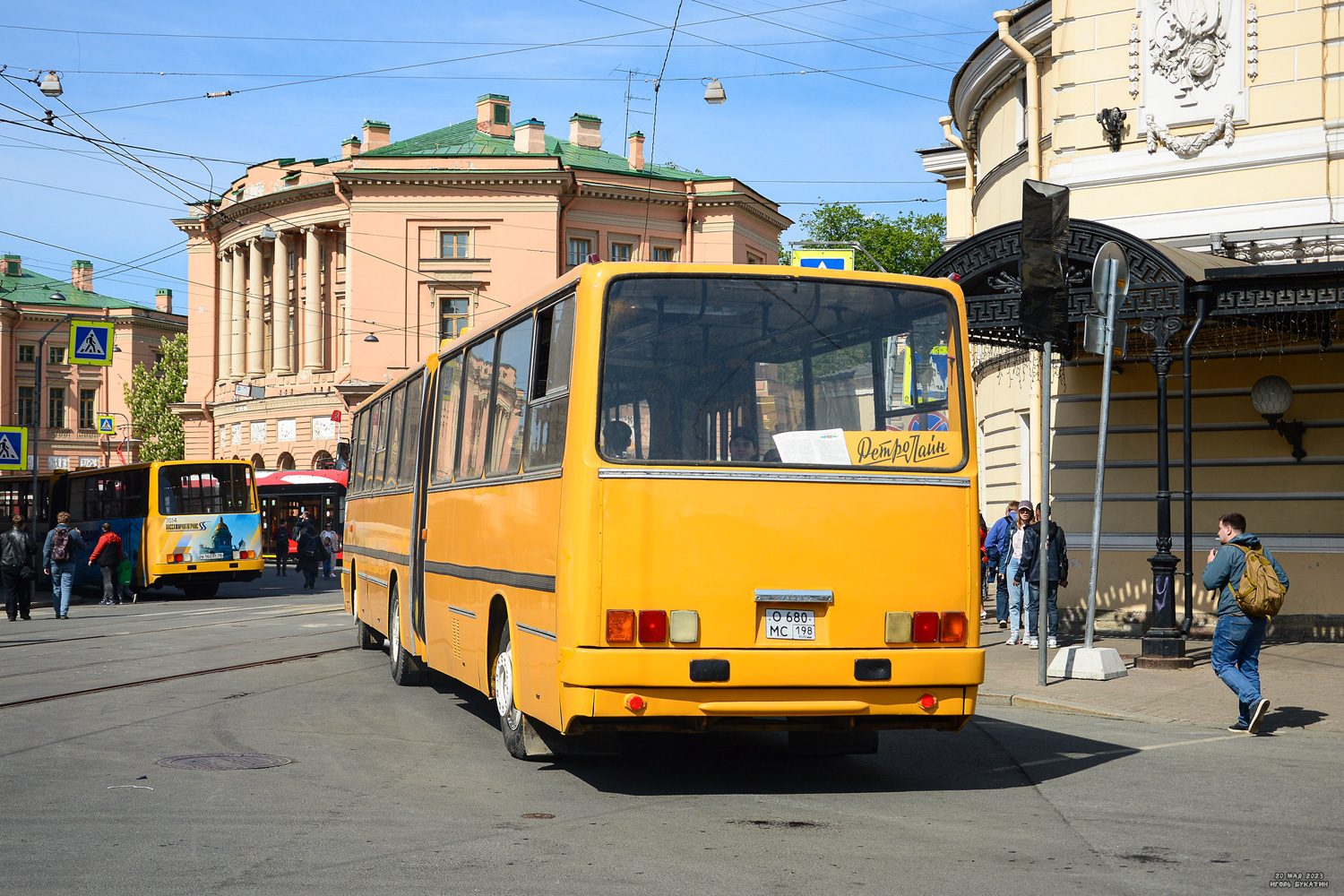 Saint Petersburg, Ikarus 280.03 # О 680 МС 198; Saint Petersburg — IV International Transport Festival "SPbTransportFest-2023"