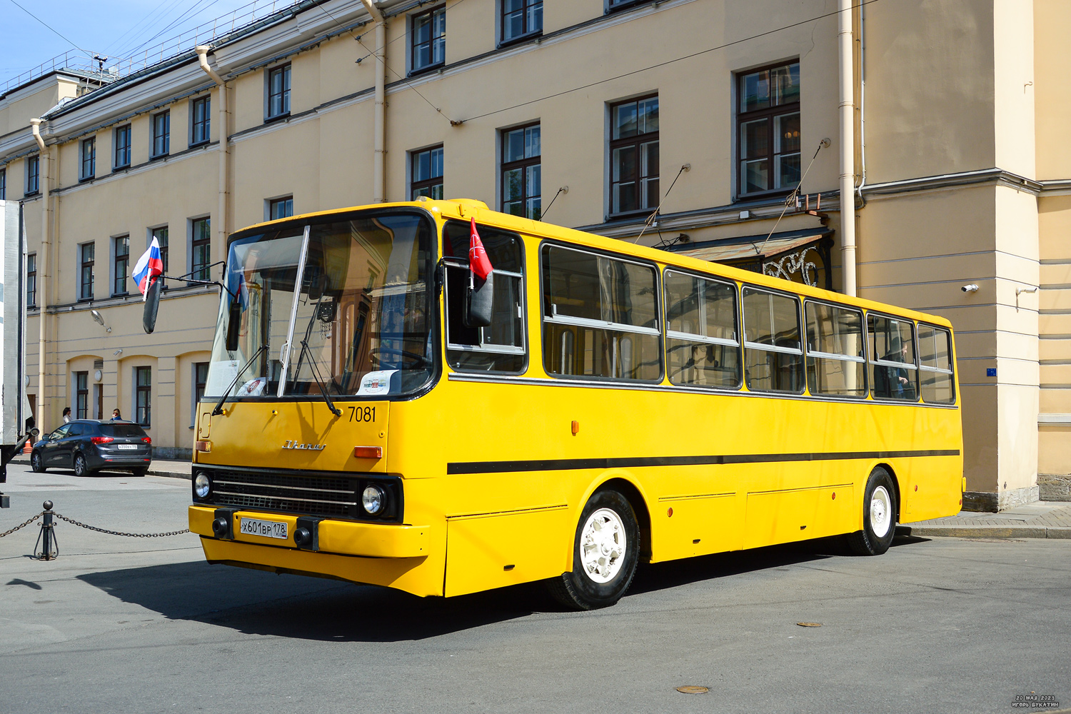 Saint Petersburg, Ikarus 260.37 # 7081; Saint Petersburg — IV International Transport Festival "SPbTransportFest-2023"