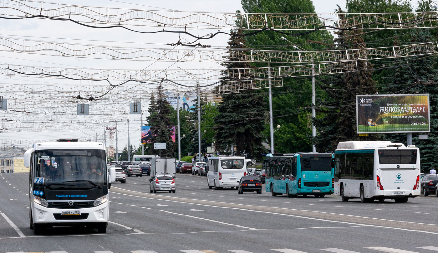 Башкортостан, ПАЗ-320415-04 "Vector Next" № 6326; Башкортостан, Lotos-105C02 № Е 042 СА 702