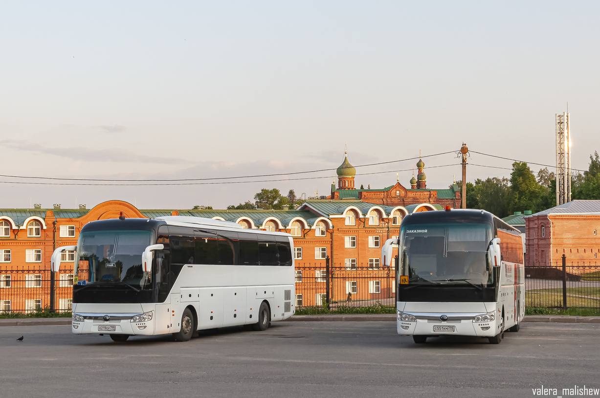 Московская область, Yutong ZK6122H9 № Х 219 ОР 799; Москва, Yutong ZK6122H9 № С 551 КМ 799