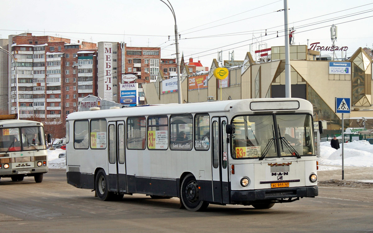 Кемеровская область - Кузбасс, MAN 789 SÜ240 № 304