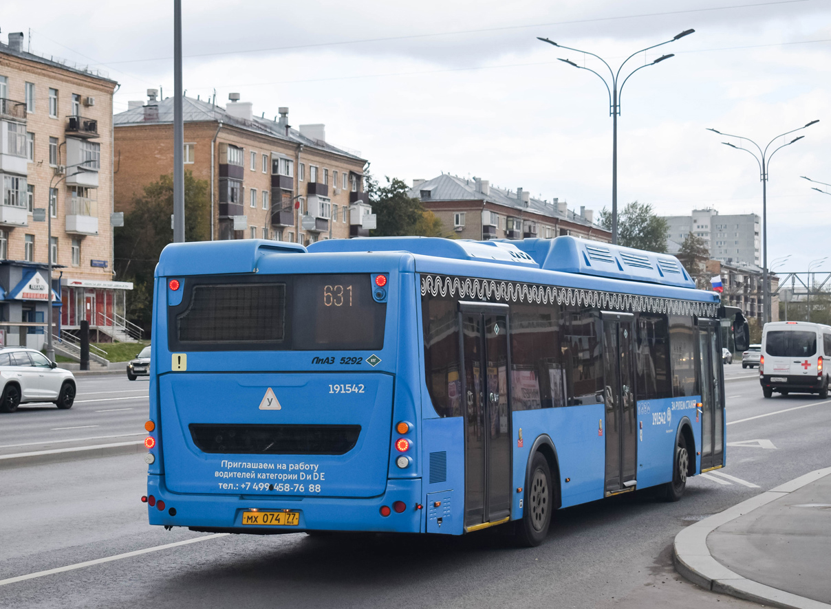 Moszkva, LiAZ-5292.71 sz.: 191542