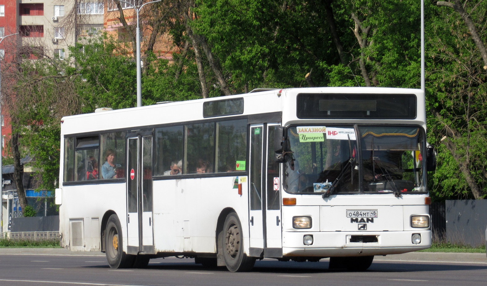 Lipetsk region, MAN 791 SL202 № О 484 МТ 48