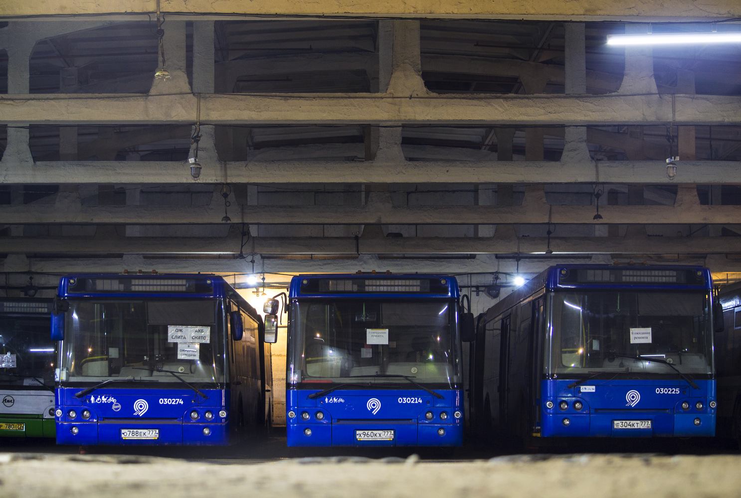 Moszkva, LiAZ-5292.22 (2-2-2) sz.: 030268; Moszkva, LiAZ-6213.22 sz.: 030274; Moszkva, LiAZ-6213.22 sz.: 030214