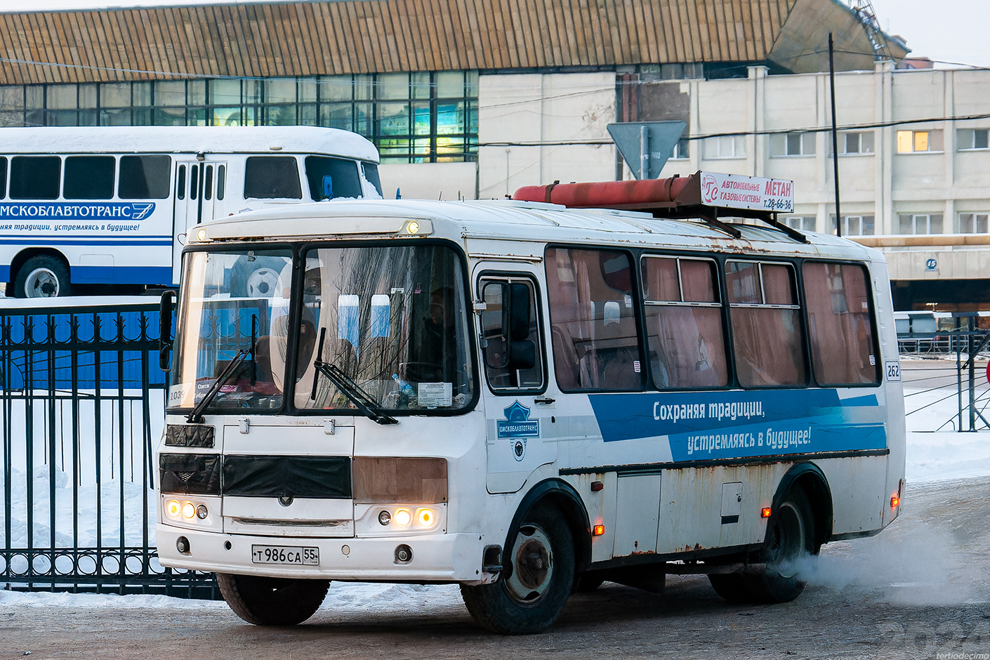 Омская область, ПАЗ-32054 № 262