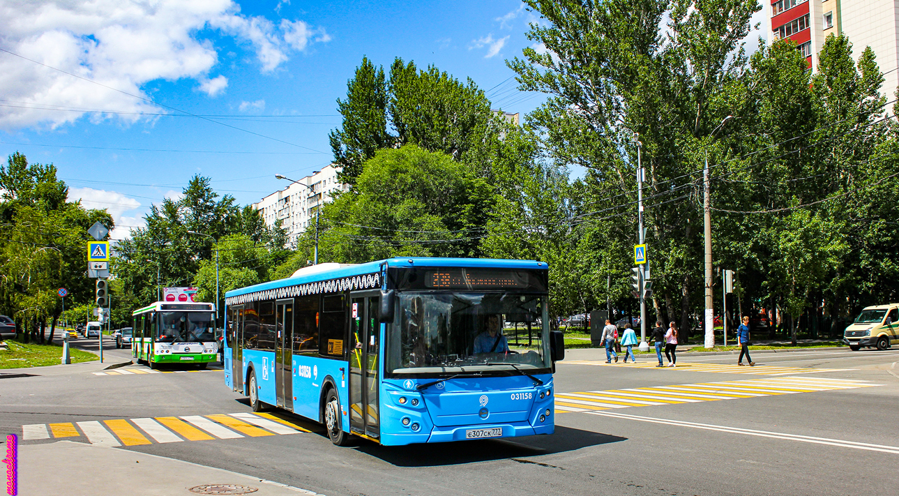 Москва, ЛиАЗ-5292.22 (2-2-2) № 031158