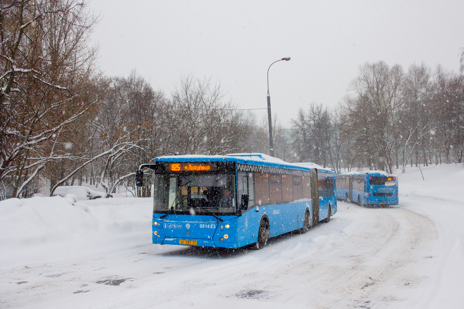 Москва, ЛиАЗ-6213.65 № 081483