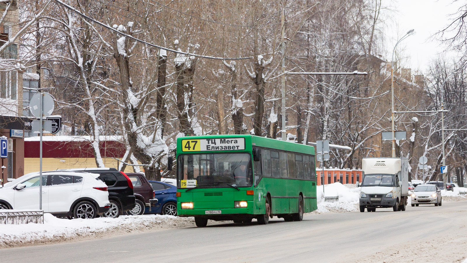 Свердловская область, Mercedes-Benz O405N № У 780 РО 96
