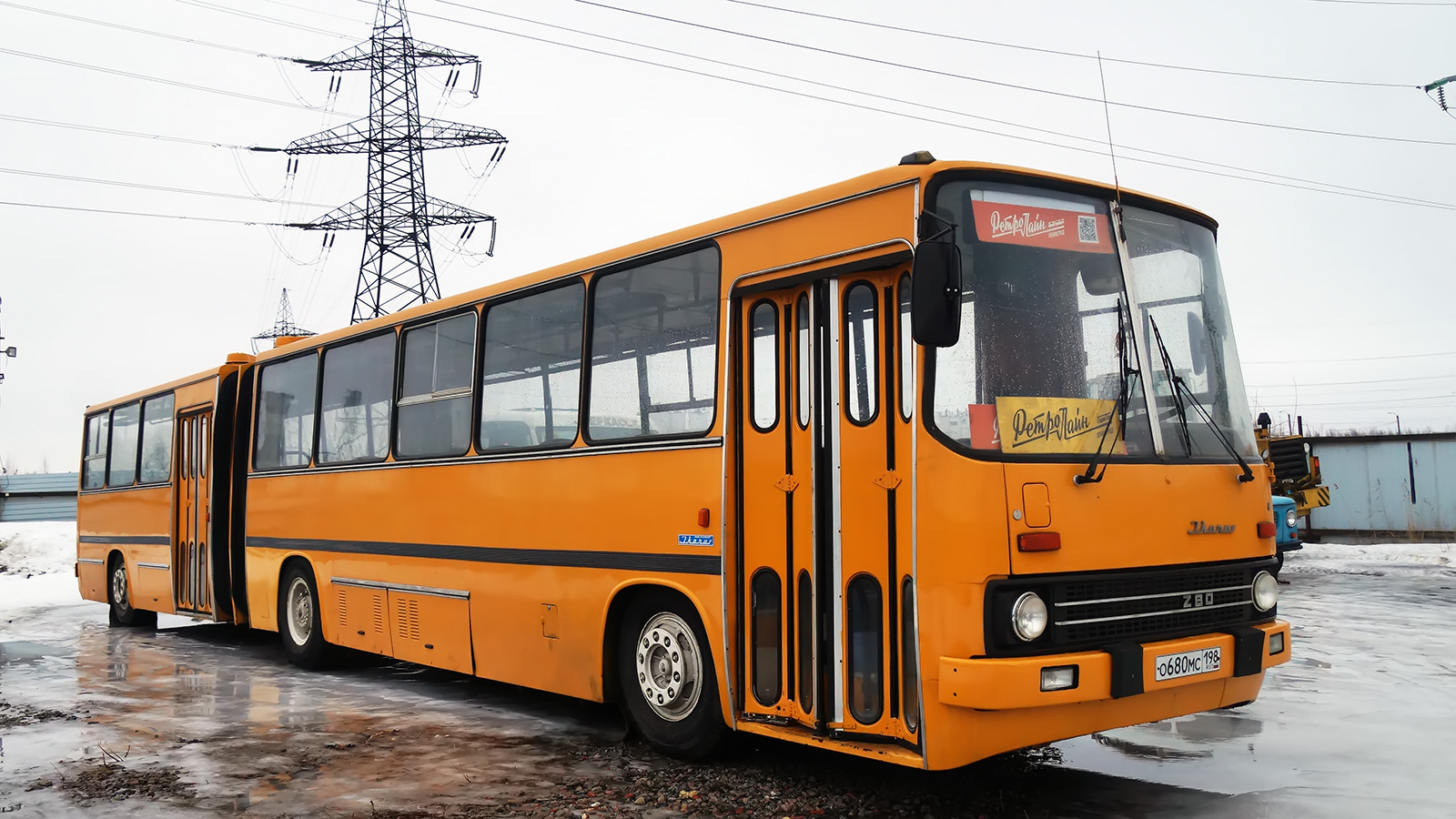 Saint Petersburg, Ikarus 280.03 # О 680 МС 198