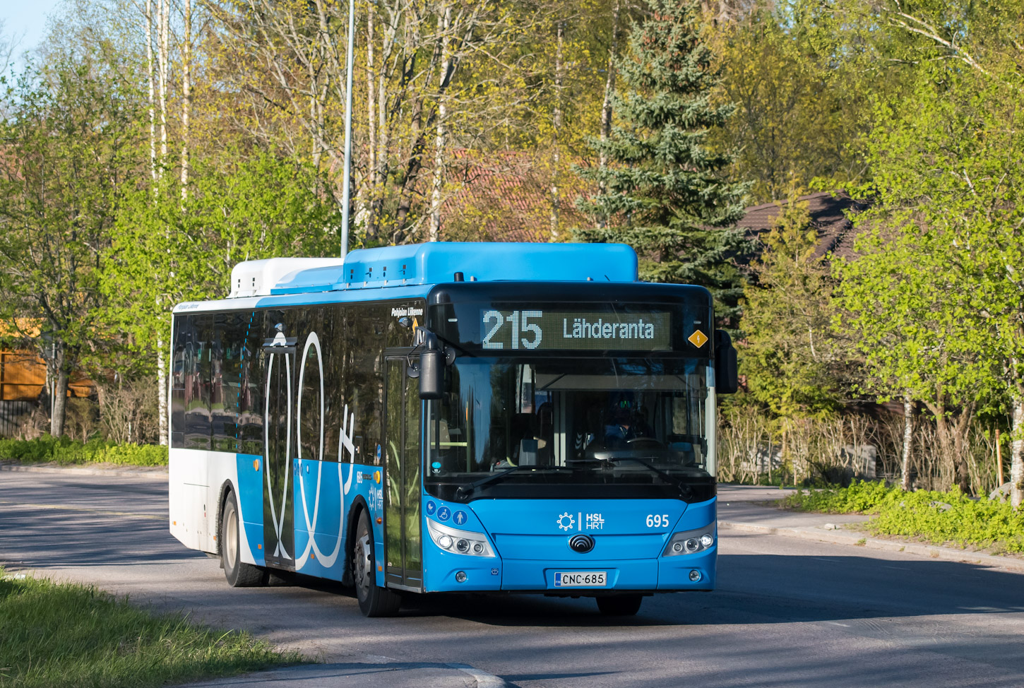 Finnland, Yutong E12 (ZK6128BEVG) Nr. 695
