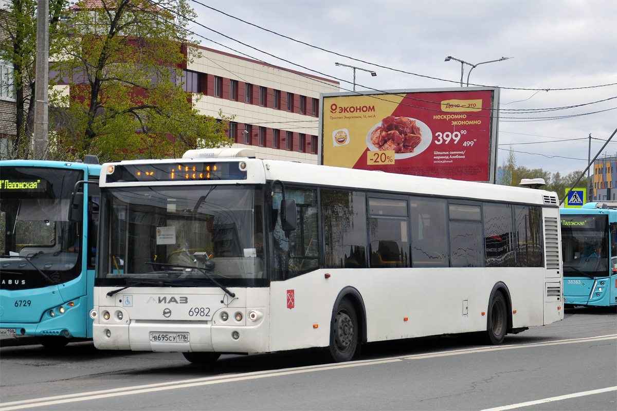 Санкт-Петербург, ЛиАЗ-5292.60 № 6982