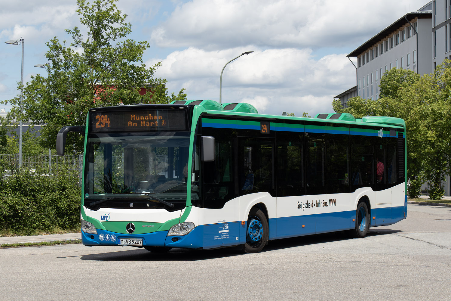 Bavaria, Mercedes-Benz Citaro C2 № 207