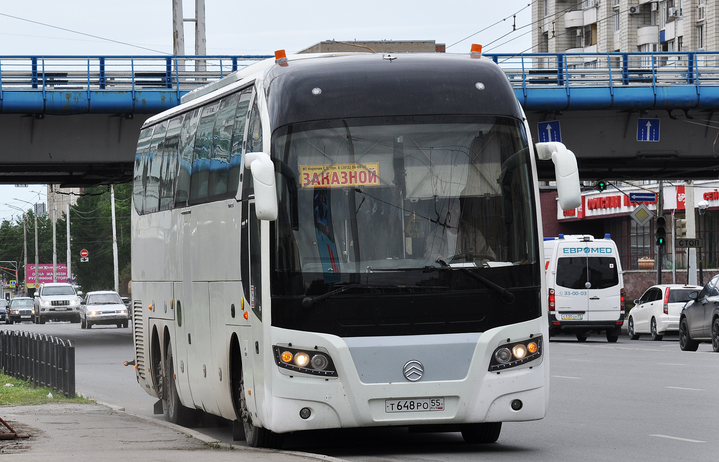 Омская область, Golden Dragon XML6145J23 № Т 648 РО 55