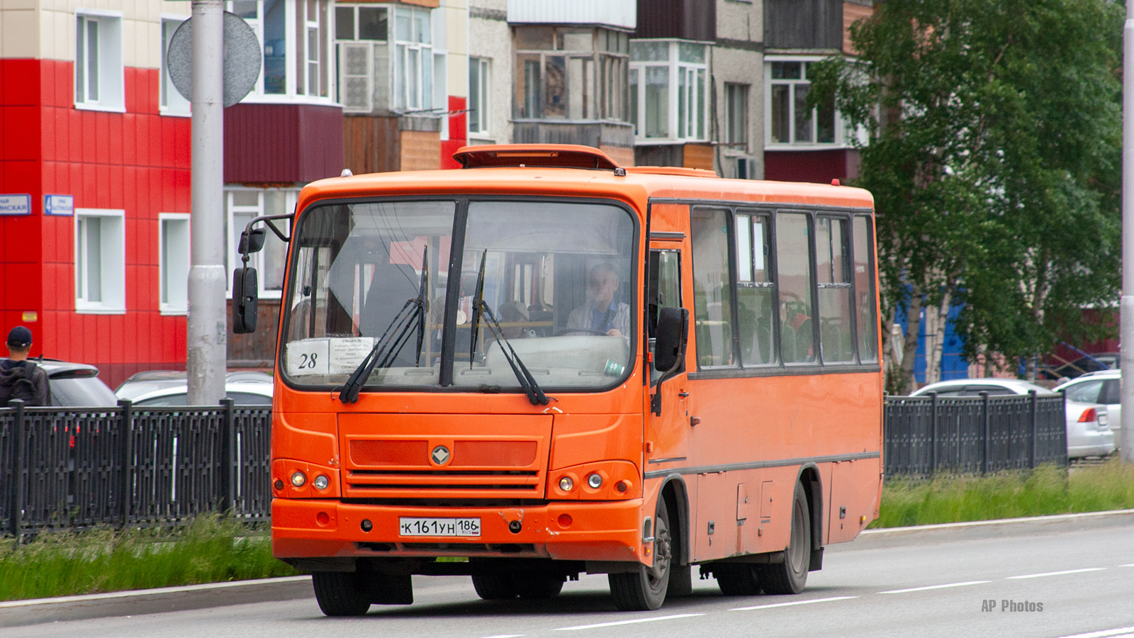 Hanti- és Manysiföld, PAZ-320402-05 sz.: К 161 УН 186