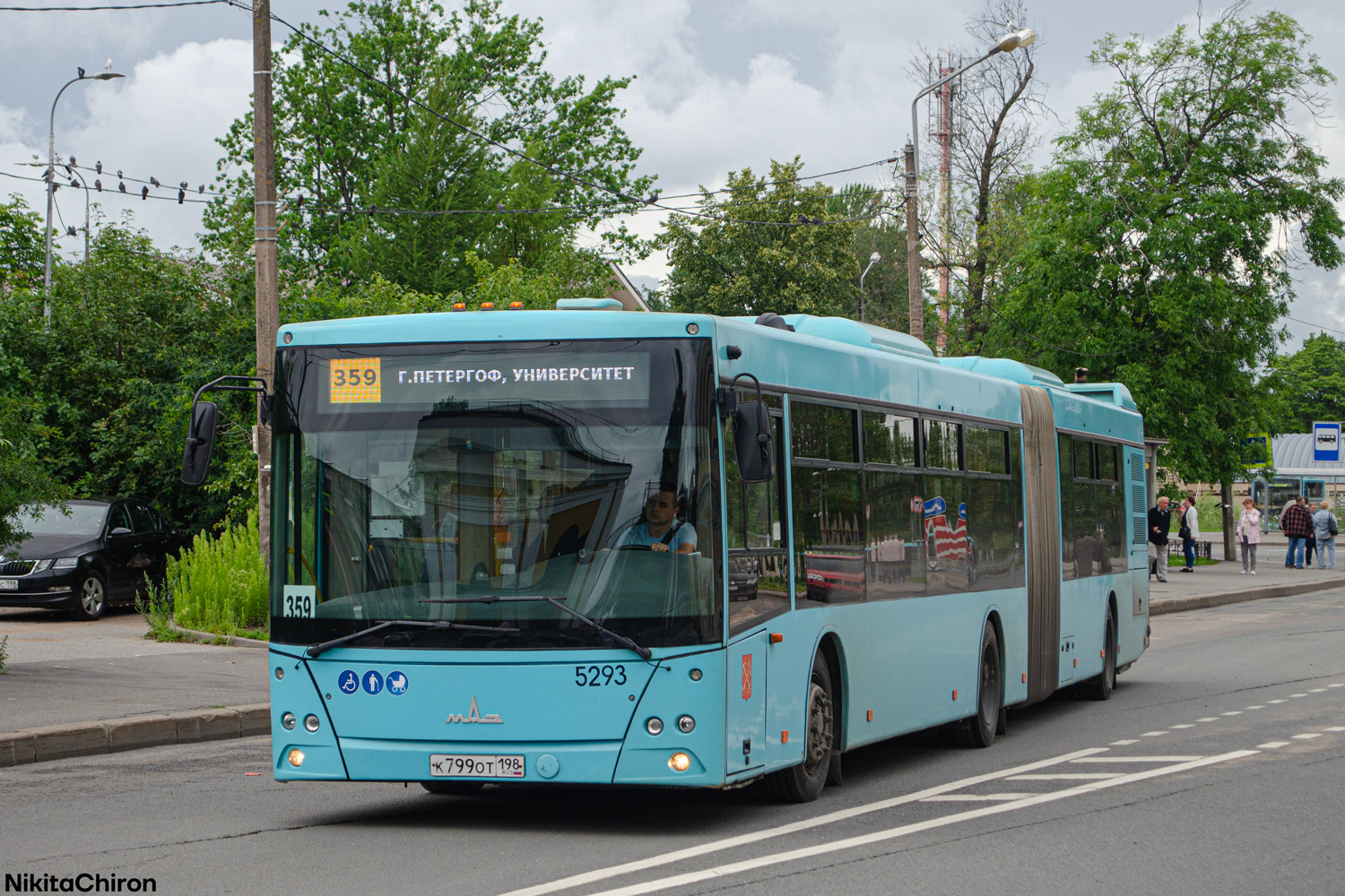 Szentpétervár, MAZ-216.066 sz.: 5293