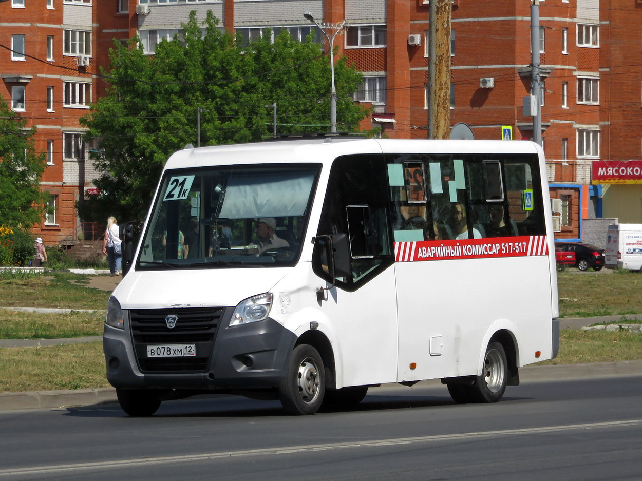 Марий Эл, ГАЗ-A64R42 Next № В 078 ХМ 12