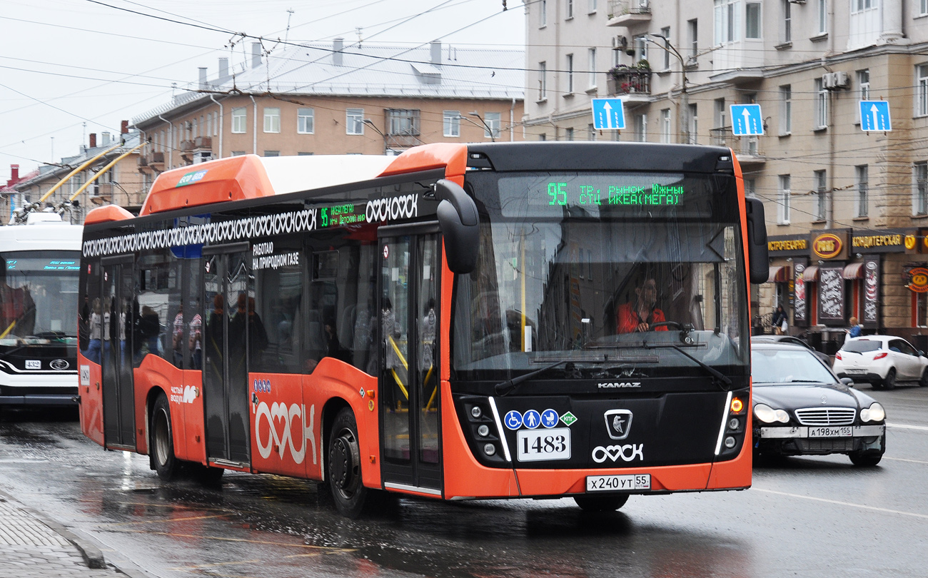 Омская область, НефАЗ-5299-40-57 (CNG) № 1483