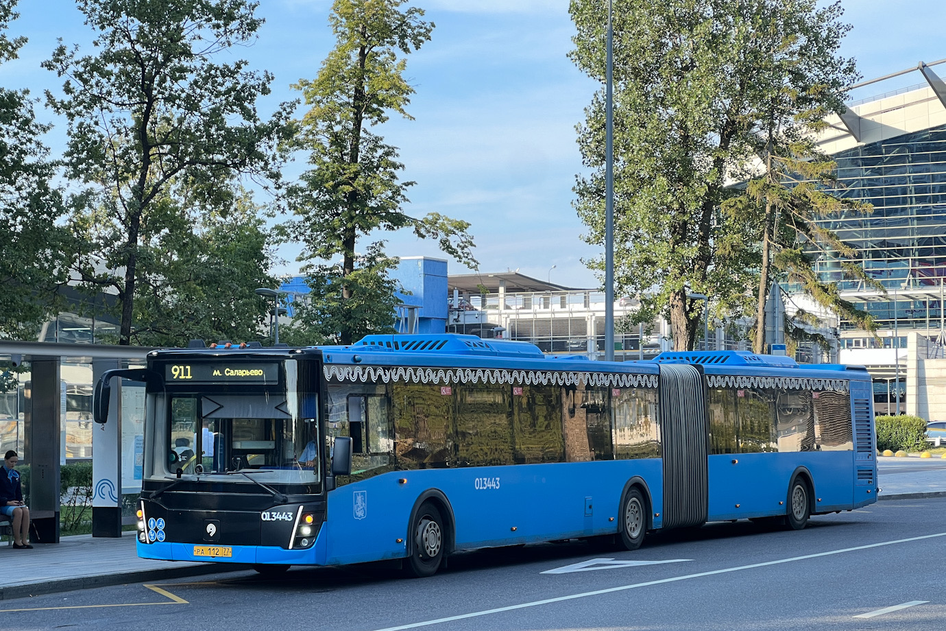 Москва, ЛиАЗ-6213.65 № 013443