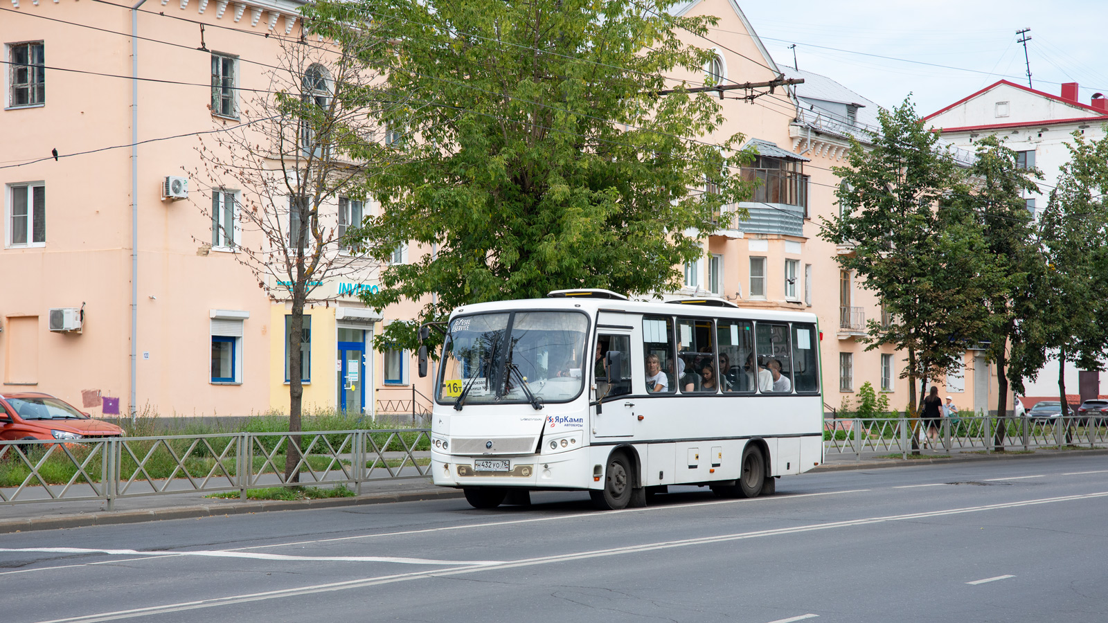 Yaroslavl region, PAZ-320402-05 "Vector" Nr. Н 432 УО 76
