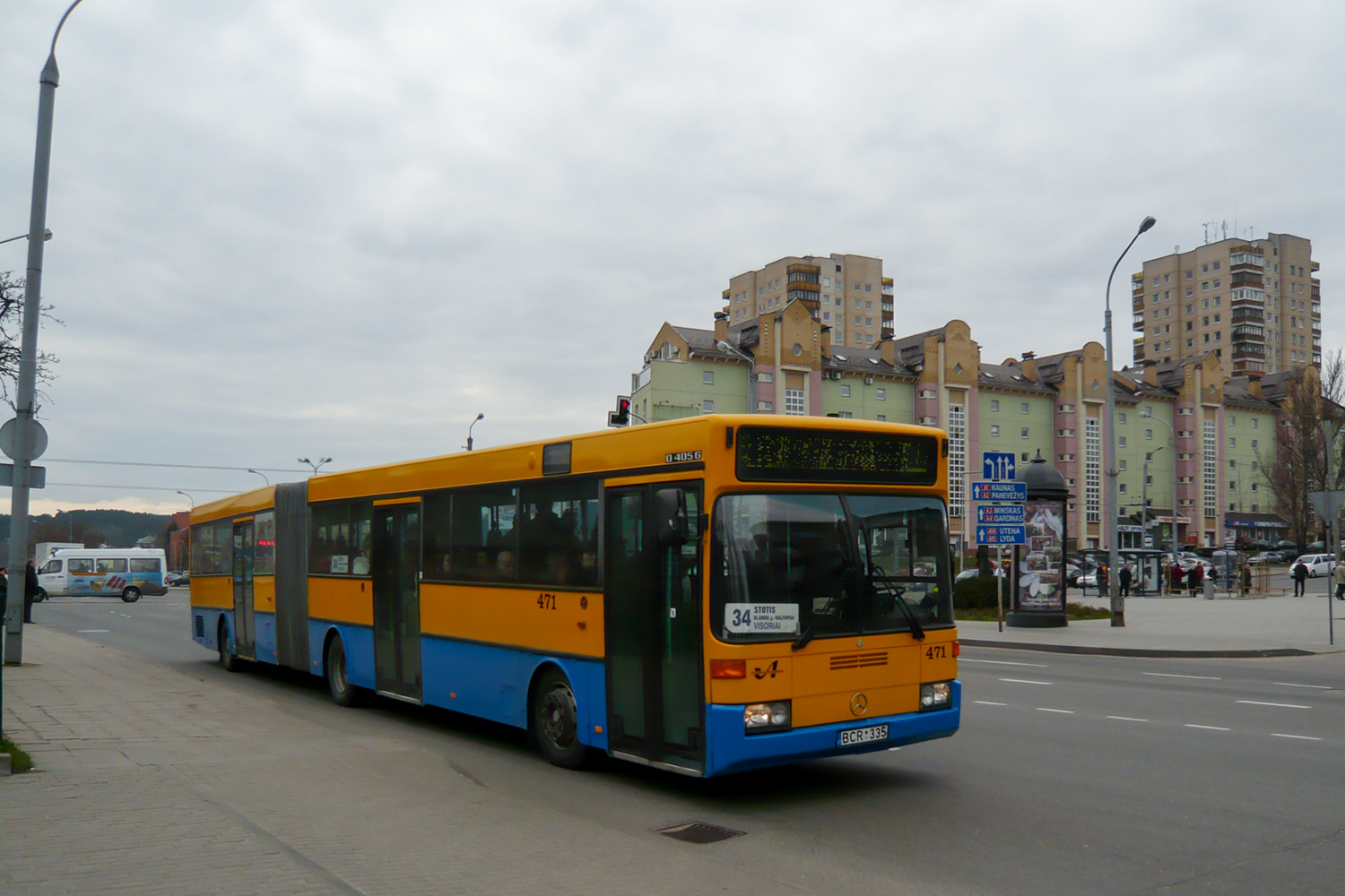 Литва, Mercedes-Benz O405G № 471