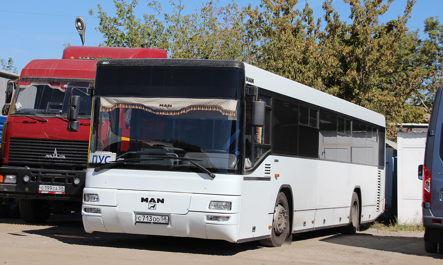 Пензенская область, MAN A74 Lion's Classic SL223 № С 713 ОО 58
