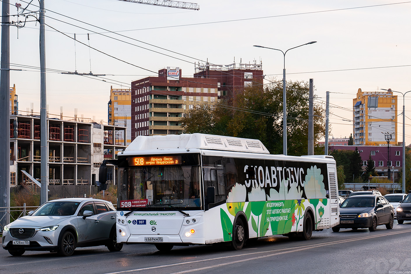 Омская область, ЛиАЗ-5292.67 (CNG) № 997