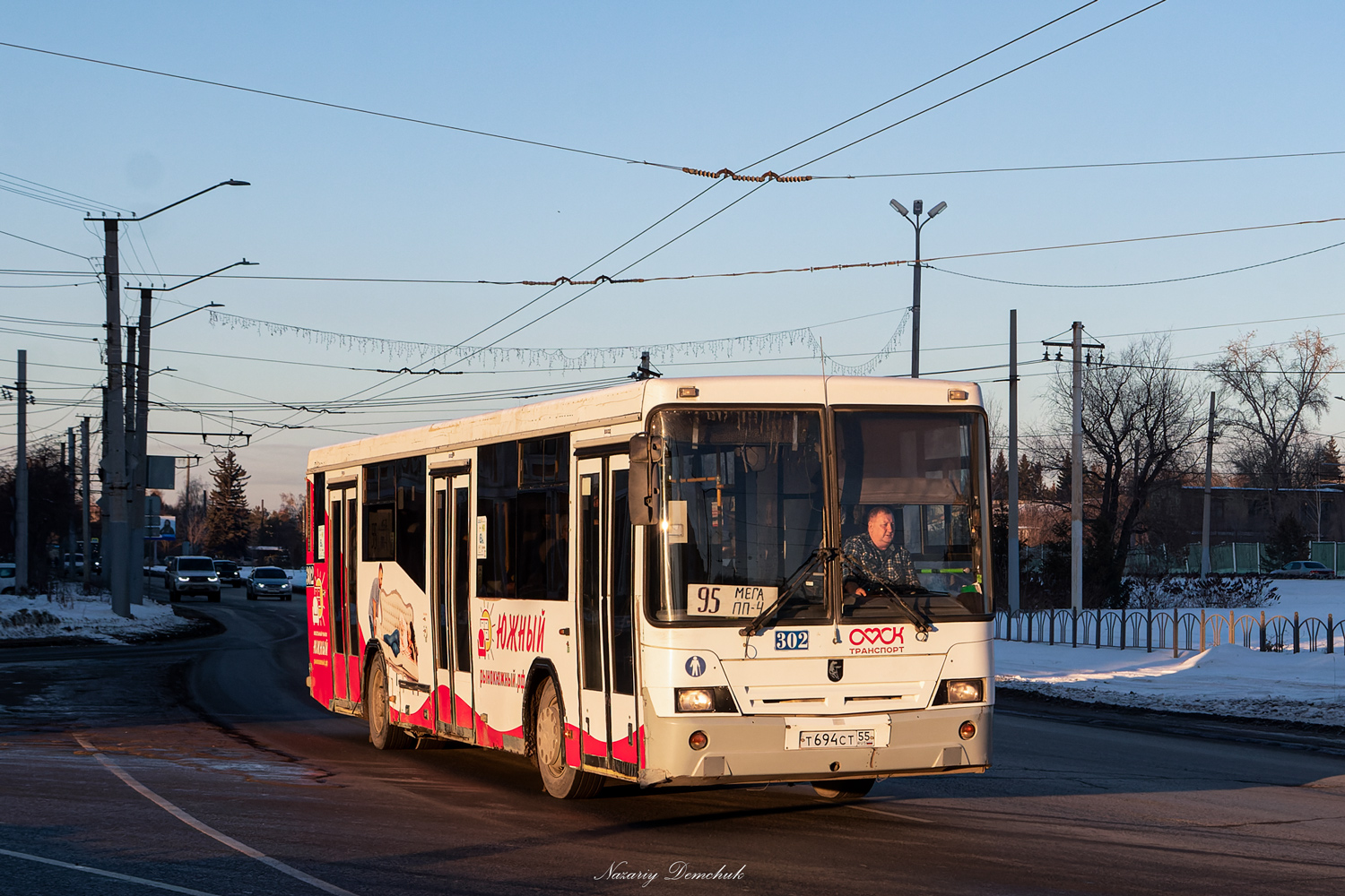 Omsk region, NefAZ-5299-30-32 Nr. 302