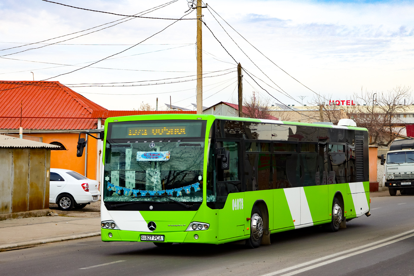 Узбекистан, Mercedes-Benz Conecto II № 04078