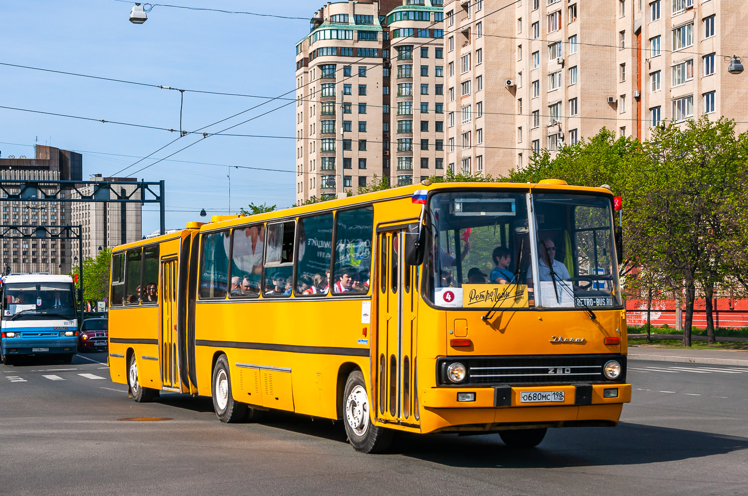 Saint Petersburg, Ikarus 280.03 # О 680 МС 198; Saint Petersburg — IV International Transport Festival "SPbTransportFest-2023"
