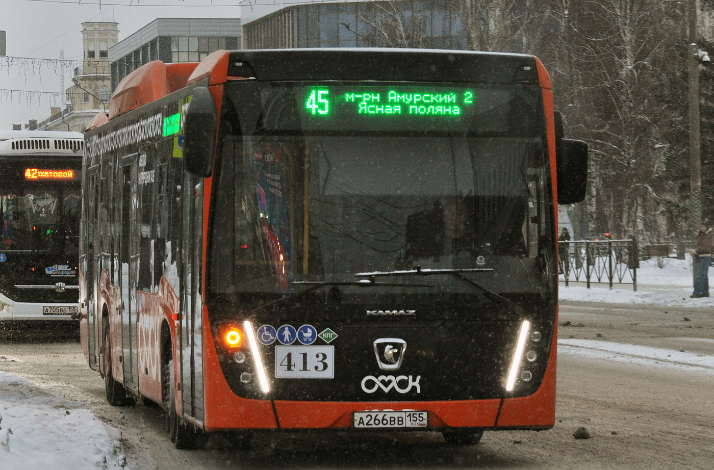 Омская область, НефАЗ-5299-40-57 (CNG) № 413