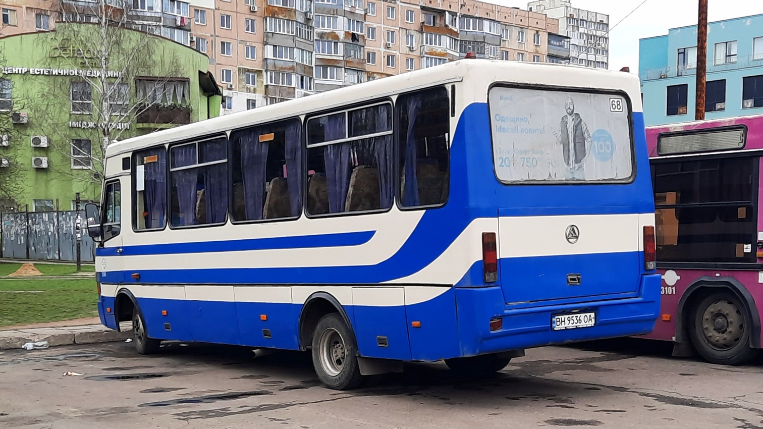 Одесская область, БАЗ-А079.24 "Мальва" № 3206