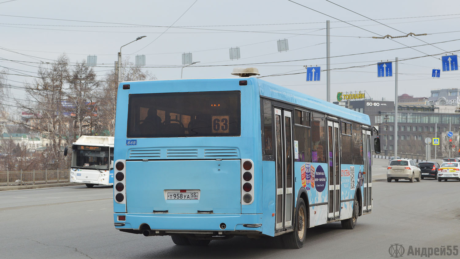 Омская область, ЛиАЗ-5256.53 № 548