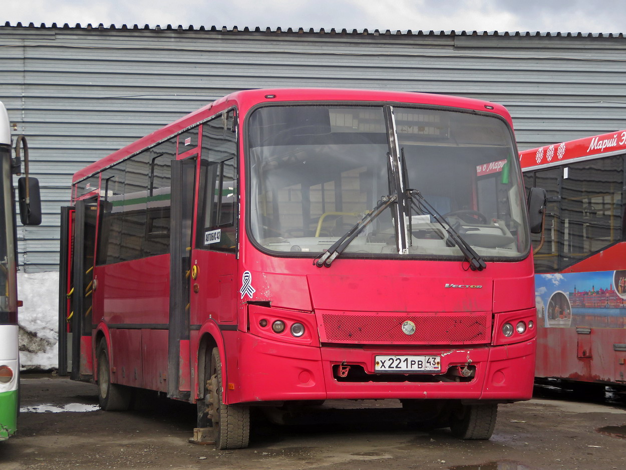 Кировская область, ПАЗ-320414-05 "Вектор" (1-2) № Х 221 РВ 43