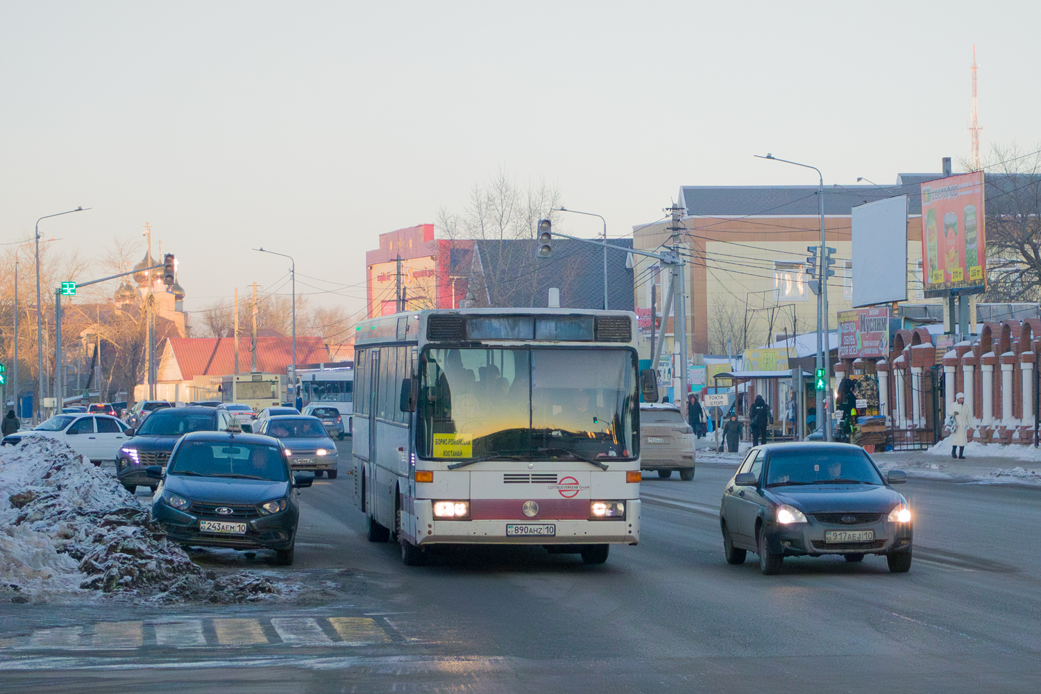 Костанайская область, Mercedes-Benz O407 № 890 AHZ 10